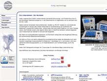 Tablet Screenshot of livetec.de
